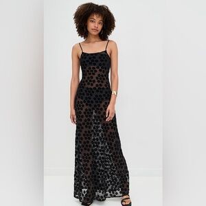 Elegant Black Lace Dress/Cover up